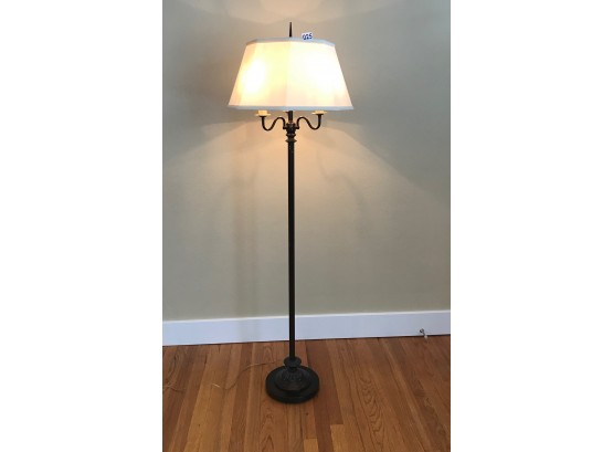 Vintage Floor Lamp, 62' To Top Of Finial.