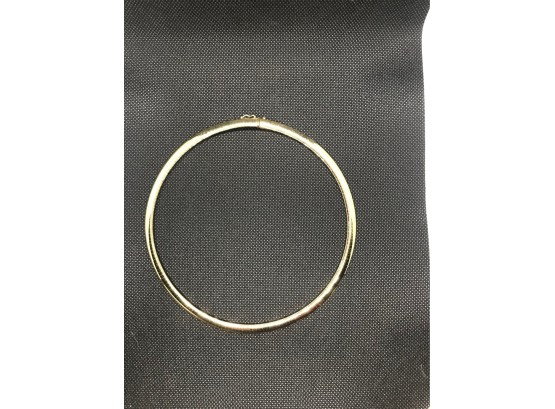 Ross Simons 6 Mm Omega 14k Gold Necklace