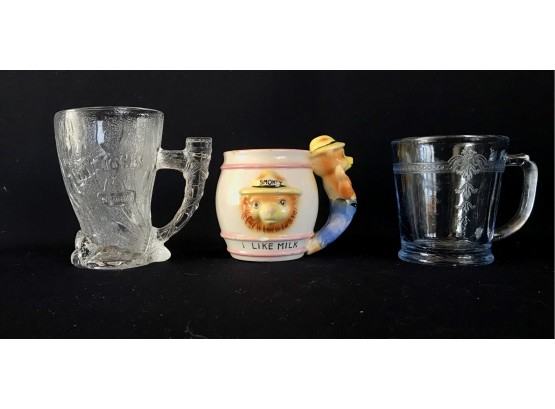 3 Collectible Mugs