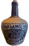 Locks Irish Whiskey, The Weideman Company Whiskey- Ceramic Whiskey Bottles- Vintage