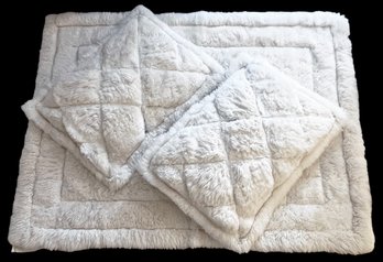 Alpaca Throw & 2 Pillows