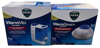 Vicks- Warm Steam Vaporizer & Warm Mist Humidifier