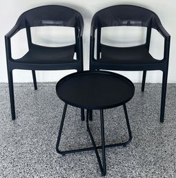 Patio Chairs & Table- Modern