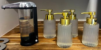 Lot Of 5- Soap Dispensers
