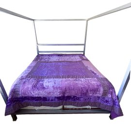THE HOUSE, ST BARTH QUILT- Purple Bohemian, King Size