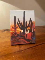 CACTUS ART ON CANVAS