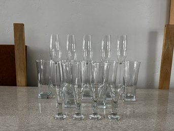 COCKTAIL GLASSES- Lot Of 16