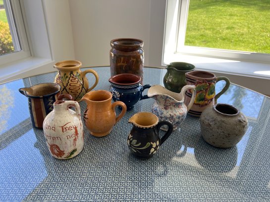 11 Pieces Of American Pottery