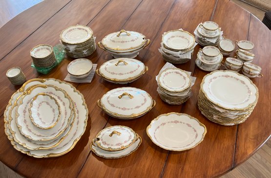 Over 90 Pieces ! Limoges Haviland Theodore France Vintage China