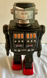 ROBOT HORIKAWA ASTRONAUT TIN TOY ROTATE O MATIC JAPAN 1960 WORKING- WE CAN SHIP!