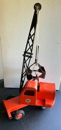 DOEPKE MODEL TOYS CO. 1940'S UNIT CRANE & SHOVEL PRESSED STEEL#357- WE CAN SHIP!