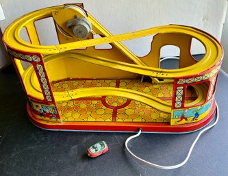 CHEIN ROLLER COASTER 1950S ONE COASTER CAR ELECTRIFIED- WE CAN SHIP!