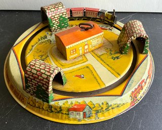 1930'S MARX TOYS TIN WIND-UP 'HONEYMOON EXPRESS' -WE CAN SHIP!