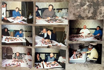 300 WINS- 8 1999 ACTUAL COLOR PHOTOGRAPHS 4' X 6' OF PLAYERS SIGNING POSTER- WE CAN SHIP!