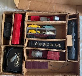 STREAM LINE SET BY MARX IN BOX, LOCOMOTIVE AND CARS AS SHOWN - WE CAN SHIP!