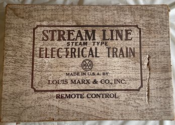 MARX STREAM LINE SET AS SHOWN IN ORIGINAL BOX - WE CAN SHIP!