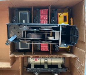 VINTAGE TRAINS IN BOX AS SHOWN, 'BOX #4' - WE CAN SHIP!