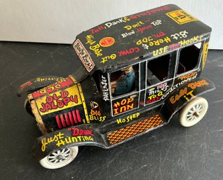 MARX TIN WINDUP OLD JALOPY 1950s WORKS- WE CAN SHIP!