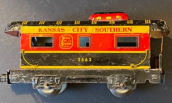 MARX KANSAS CITY SOUTHERN CABOOSE #5563 - WE CAN SHIP!