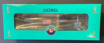 LIONEL MUSUM OF LONG ISLAND 2012 USS HOLLAND SUBMARINE NIB FLATCAR, RIVERHEAD VISITOR'S CENTER - WE CAN SHIP!