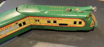 MARX GREEN/YELLOW UNION PACIFIC M10000 SET, 6PC SET SEE DESCRIPTION & PICS! - WE CAN SHIP!