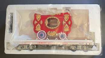 BACHMAN 98373M EMMET KELLY CIRCUS FLAT CALLIOPE WAGON ON FLAT CAR - WE CAN SHIP!