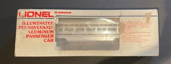 LIONEL MOLLY PITCHER 6-9572 PENN RR ALUMINUM COACH PASSENGER CAR IN BOX NICE! -WE CAN SHIP!