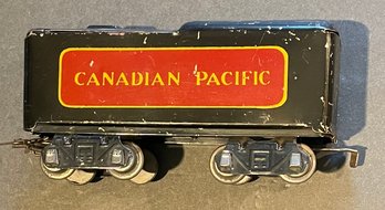 MARX CANADIAN PACIFIC STEAM TENDER - WE CAN SHIP!