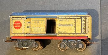 MARX #555 C&S RR REFIGERATOR TRAIN CAR - WE CAN SHIP!