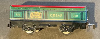 MARX #552 C.R.I.P. ROCK ISLAND GONDOLA - WE CAN SHIP!