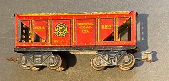 MARX 554 NORTHERN PACIFIC GENERAL COAL TRAIN CAR - WE CAN SHIP!