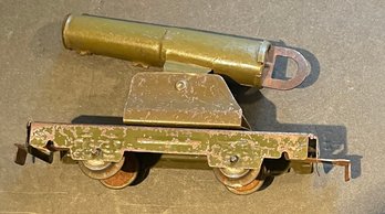 MARX ARMY SUPPLY TRAIN SIEGE GUN / CANNON (1940) - WE CAN SHIP!