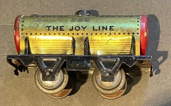 MARX 1920'S TIN LITHO THE JOY LINE 353 EVERFULL TANK CAR - WE CAN SHIP!