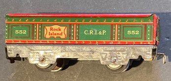 MARX 552 ROCK ISLAND GONDOLA CRT&P - WE CAN SHIP!