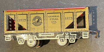 MARX 1678 NORTHERN PACIFIC GENERAL COAL CAR - WE CAN SHIP!