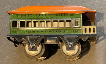 MARX THE JOY LINE OBSERVATION CAR - WE CAN SHIP!