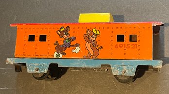 MARX MICKEY MOUSE METEOR ORANGE TRAIN CAR #691521 - WE CAN SHIP!