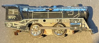 Marx 897 Wind Up Tin Litho Train Locomotive From 1939 - WE CAN SHIP!