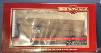 BACHMAN Big Haulers G-Scale #92706 Flat With Tableau Wagon In Box - WE CAN SHIP!