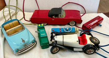 3 REMOTE BATTERY CARS (Not Working)- MERCEDES 1502, RED THUNDERBIRD, CHEVY BEL AIR-WE CAN SHIP!