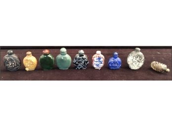 VINTAGE SNUFF BOTTLES