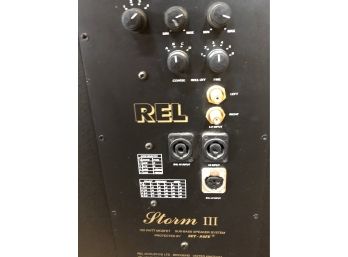 REL “STORM III” SUB BAE SPEAKER