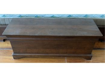 CUSTOM MADE MADE MAHOGANY CEDAR CHEST 48 L X  18 Deep X 18 1/2 H