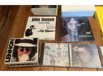 JOHN LENNON COLLECTION BOOKS & CDS