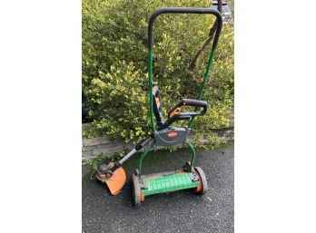 PUSH MOWER & WEED WACKER