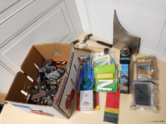 Box Of NOS Items, Used Tools And More