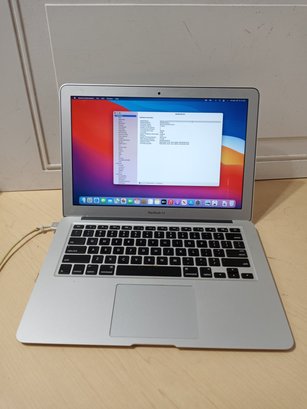 MacBook Air Dual-Core Intel Core I5, 1.3GHz. Includes Power Supply