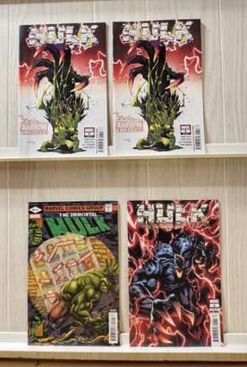 4 Marvel Comics, Hulk Related. See Pictures For Contents Of The Lot.