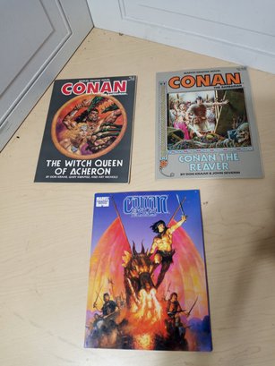 3 'Conan The Barbarian', Marvel Graphic Novels