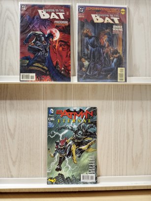 3 Batman Related Comic Books